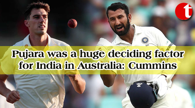 Pujara was a huge deciding factor for India in Australia: Cummins