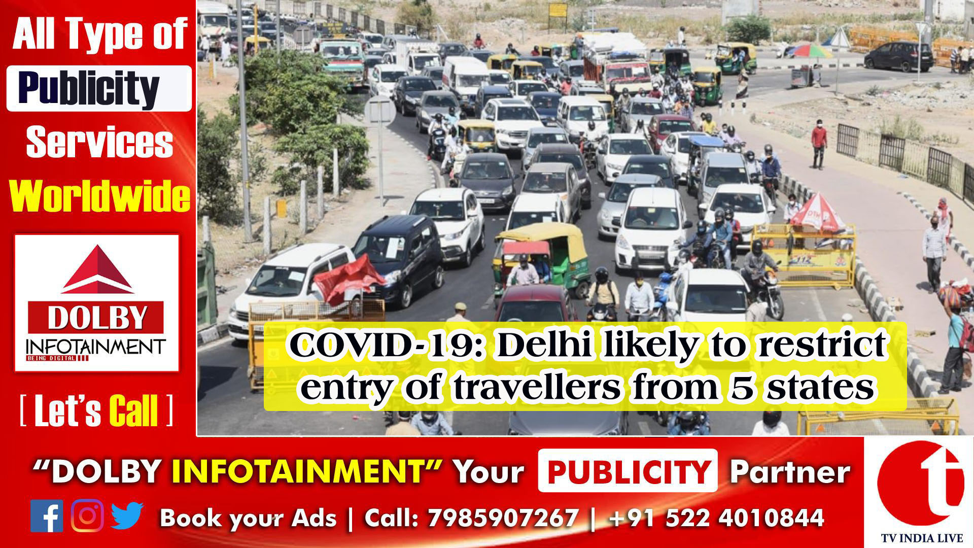 COVID-19: Delhi likely to restrict entry of travellers from 5 states