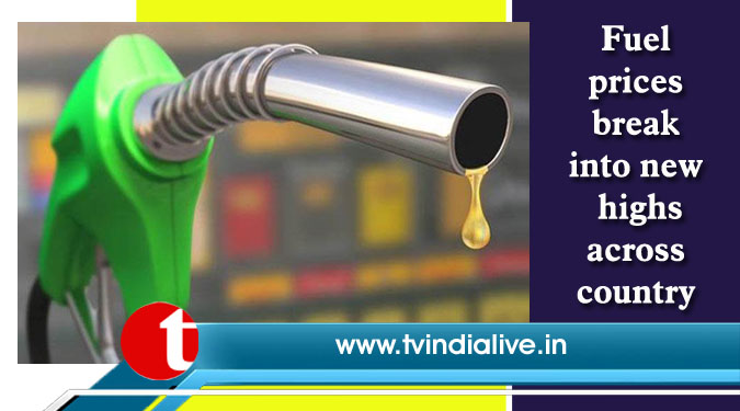 Fuel prices break into new highs across country