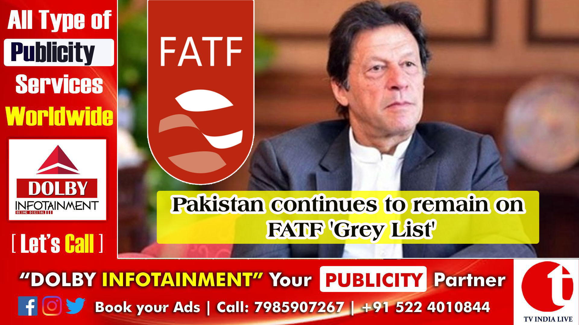 Pakistan continues to remain on FATF 'Grey List'