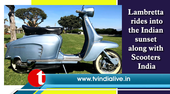 Lambretta rides into the Indian sunset along with Scooters India