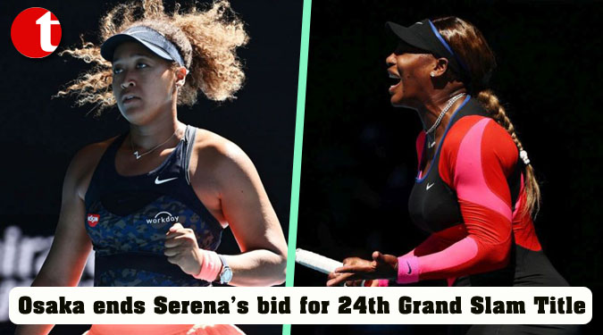 Osaka ends Serena’s bid for 24th Grand Slam Title