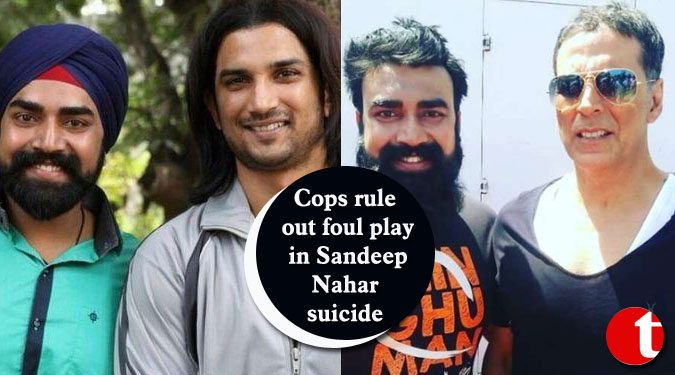 Cops rule out foul play in Sandeep Nahar suicide