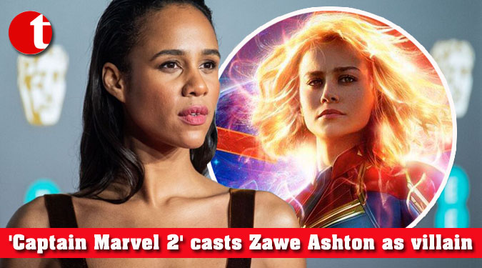 'Captain Marvel 2' casts Zawe Ashton as villain