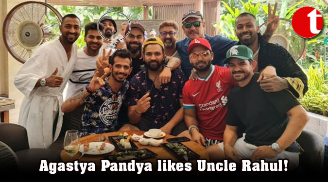 Agastya Pandya likes Uncle Rahul!