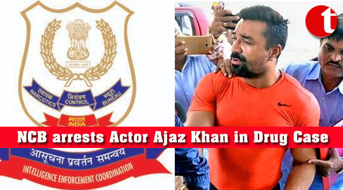 NCB arrests Actor Ajaz Khan in Drug Case