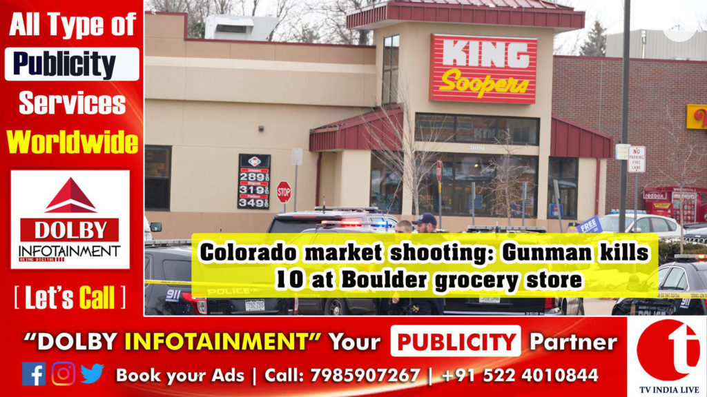 Colorado market shooting: Gunman kills 10 at Boulder grocery store