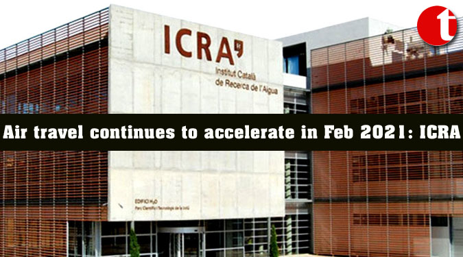 Air travel continues to accelerate in Feb 2021: ICRA