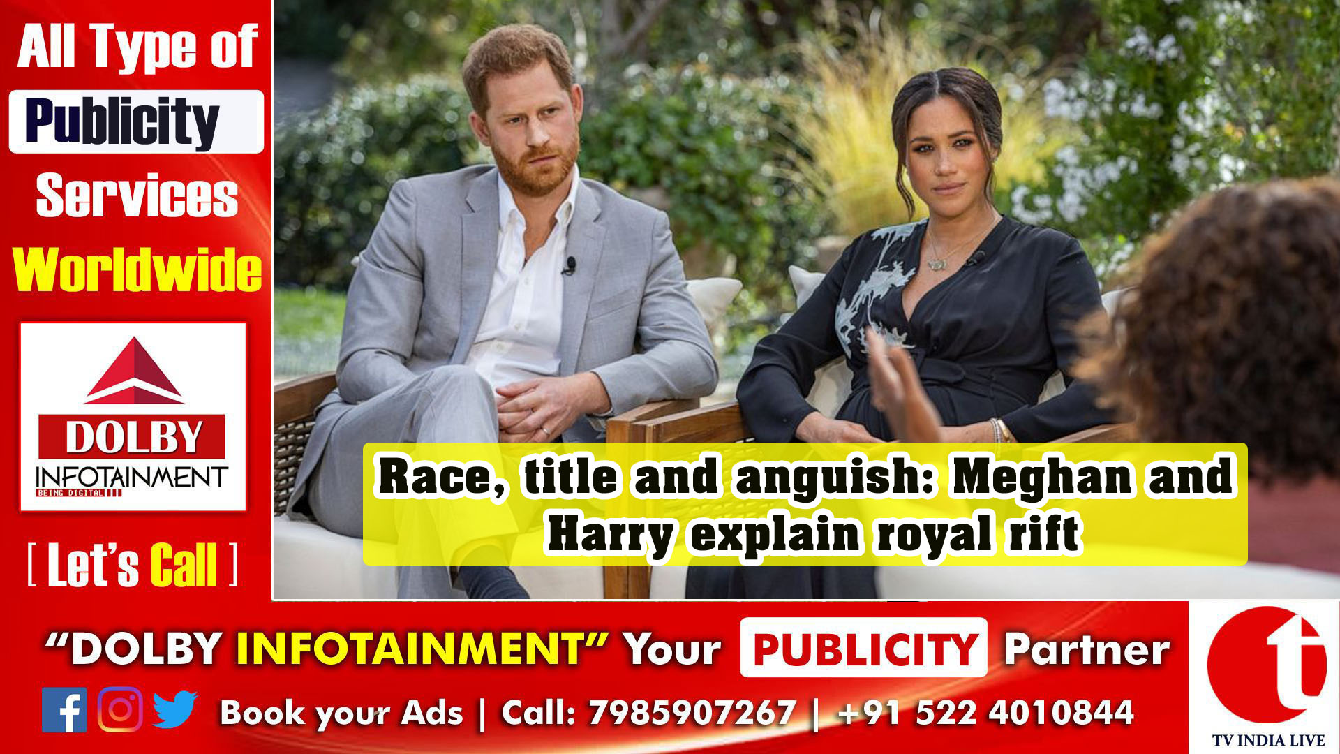 Race, title and anguish: Meghan and Harry explain royal rift