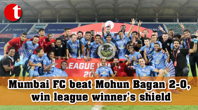 Mumbai FC beat Mohun Bagan 2-0, win league winner’s shield