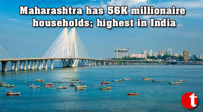 Maharashtra has 56K millionaire households; highest in India