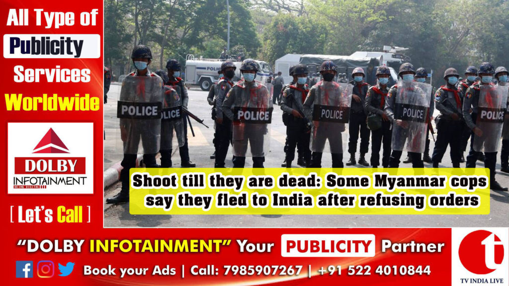Shoot till they are dead: Some Myanmar cops say they fled to India after refusing orders