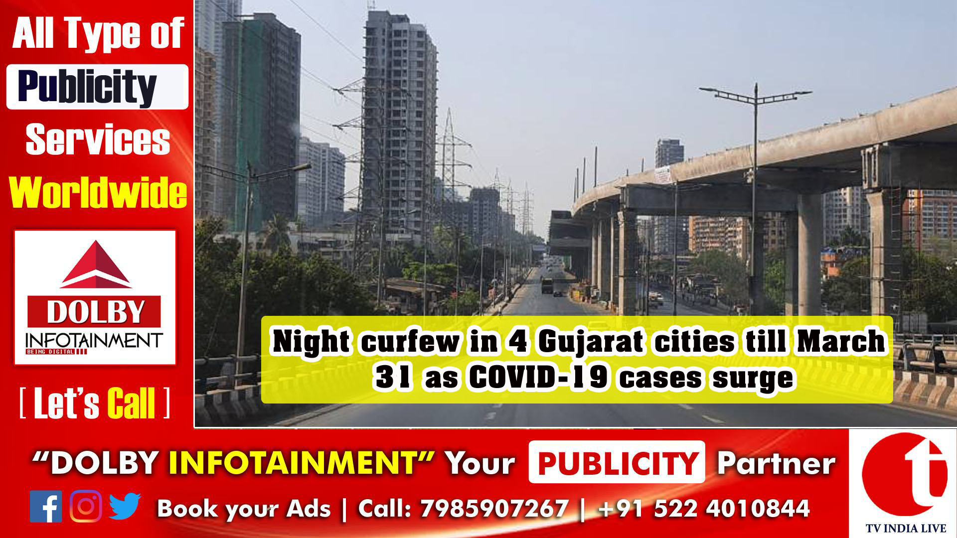 Night curfew in 4 Gujarat cities till March 31 as COVID-19 cases surge