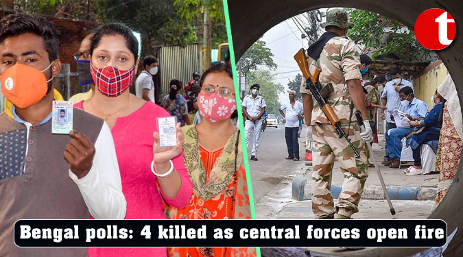 Bengal polls: 4 killed as central forces open fire