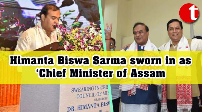 Himanta Biswa Sarma sworn in as Chief Minister of Assam