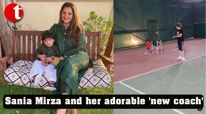 Sania Mirza and her adorable ‘new coach’
