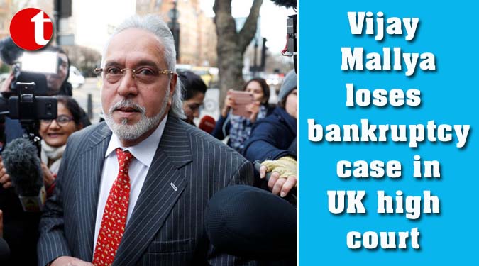 Vijay Mallya loses bankruptcy case in UK high court