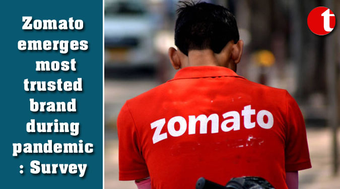 Zomato emerges most trusted brand during pandemic: Survey