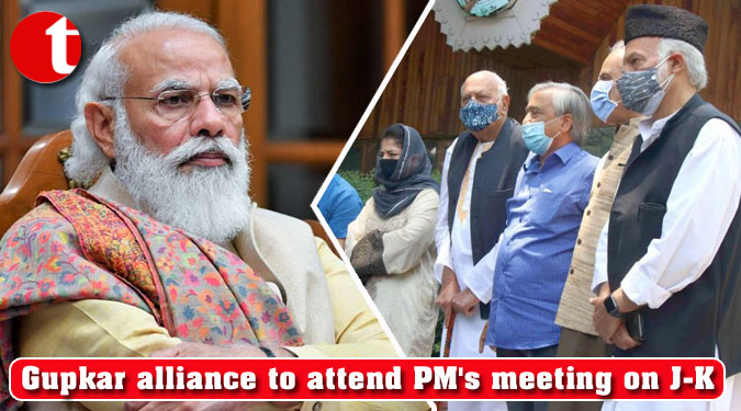 Gupkar alliance to attend PM's meeting on J-K