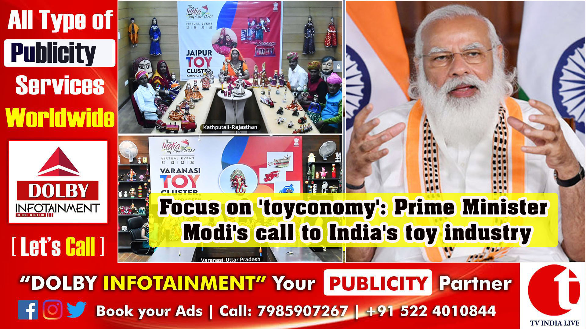 Focus on 'toyconomy': Prime Minister Modi's call to India's toy industry