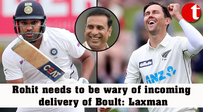 Rohit needs to be wary of incoming delivery of Boult: Laxman