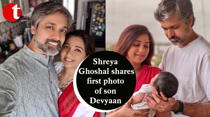 Shreya Ghoshal shares first photo of son Devyaan