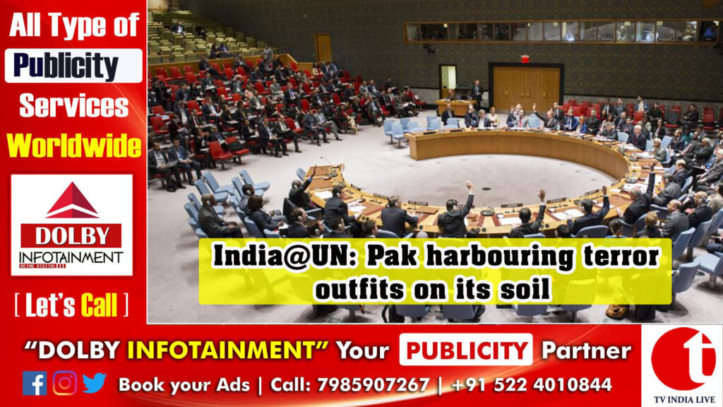 India@UN: Pak harbouring terror outfits on its soil