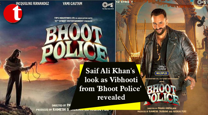 Saif Ali Khan's look as Vibhooti from 'Bhoot Police' revealed