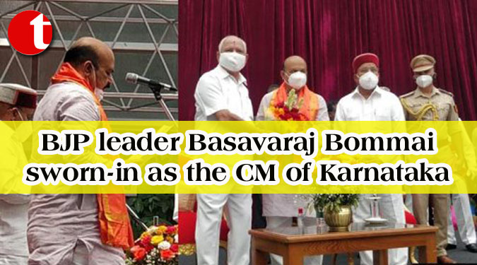 BJP leader Basavaraj Bommai sworn-in as the CM of Karnataka