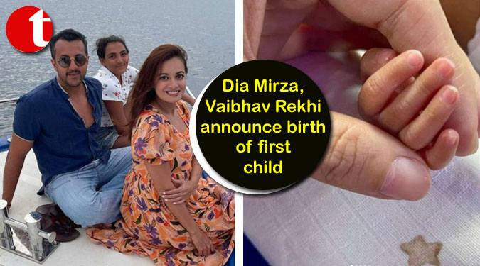 Dia Mirza, Vaibhav Rekhi announce birth of first child