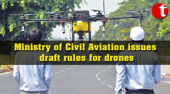 Ministry of Civil Aviation issues draft rules for drones