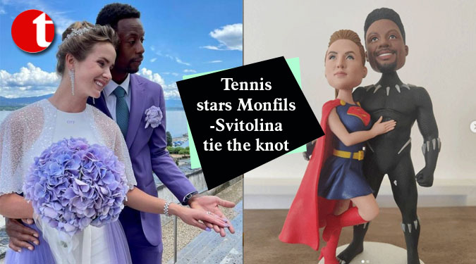 Tennis stars Monfils-Svitolina tie the knot