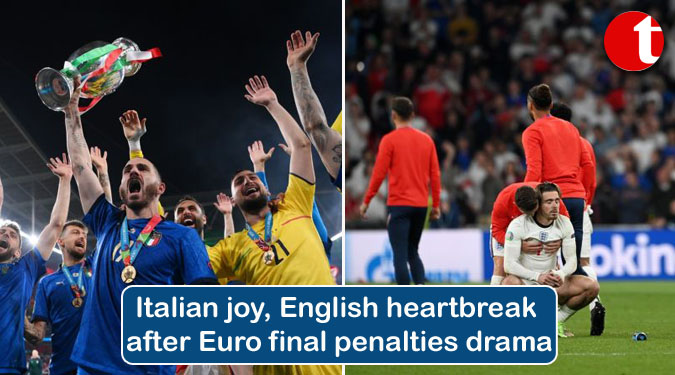 Italian joy, English heartbreak after Euro final penalties drama