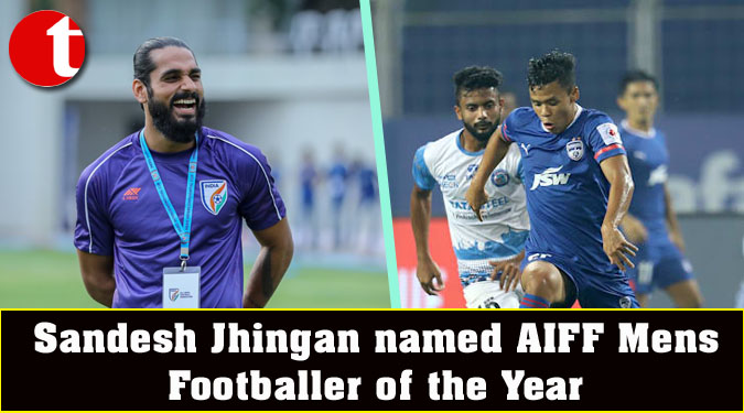 Sandesh Jhingan named AIFF Mens Footballer of the Year