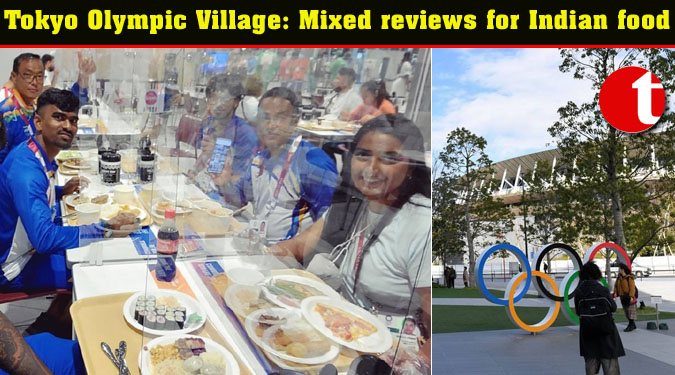 Tokyo Olympic Village: Mixed reviews for Indian food