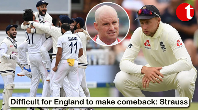 Difficult for England to make comeback: Strauss