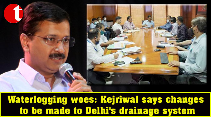 Waterlogging woes: Kejriwal says changes to be made to Delhi's drainage system