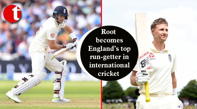 Root becomes England’s top run-getter in international cricket