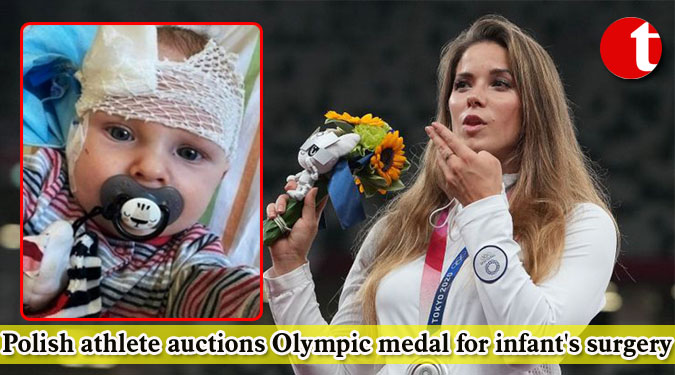 Polish athlete auctions Olympic medal for infant’s surgery
