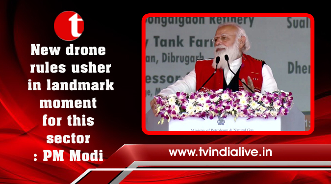 New drone rules usher in landmark moment for this sector: PM Modi