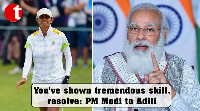 You’ve shown tremendous skill, resolve: PM Modi to Aditi