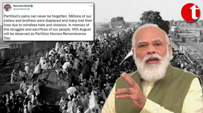 August 14 to be observed as 'Partition Horrors Remembrance Day': PM Modi