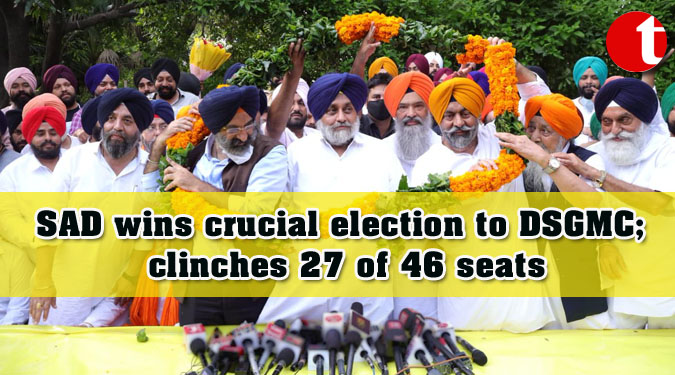SAD wins crucial election to DSGMC; clinches 27 of 46 seats