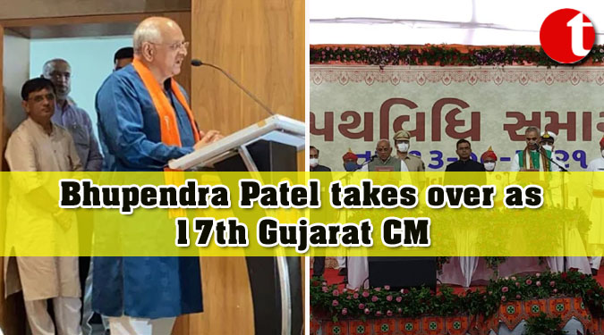 Bhupendra Patel to take oath as 17th Gujarat CM