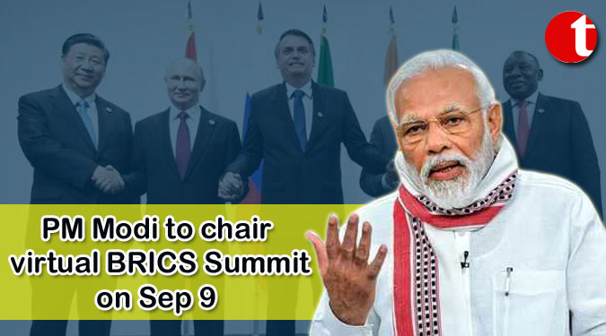 PM Modi to chair virtual BRICS Summit on Sep 9