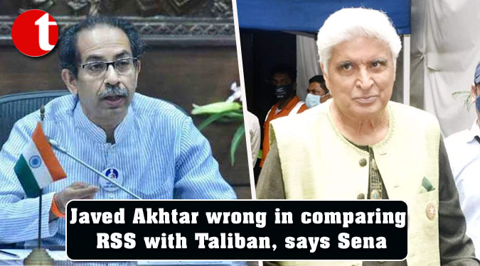 Javed Akhtar wrong in comparing RSS with Taliban, says Sena