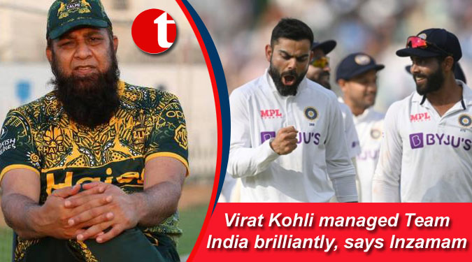 Virat Kohli managed Team India brilliantly, says Inzamam