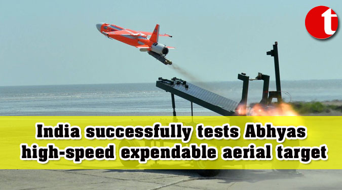 India successfully tests Abhyas high-speed expendable aerial target
