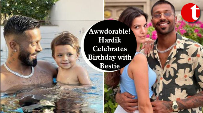 Awwdorable! Hardik Celebrates Birthday with Bestie