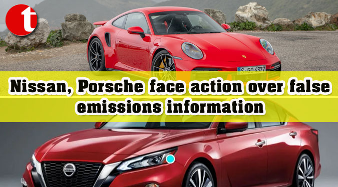 Nissan, Porsche face action over false emissions information